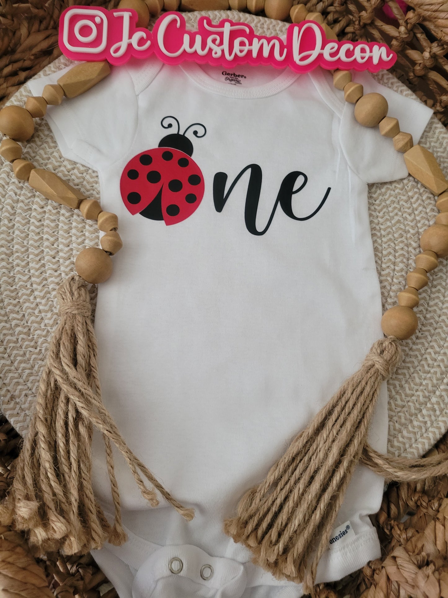 One Lady Bug Onesie