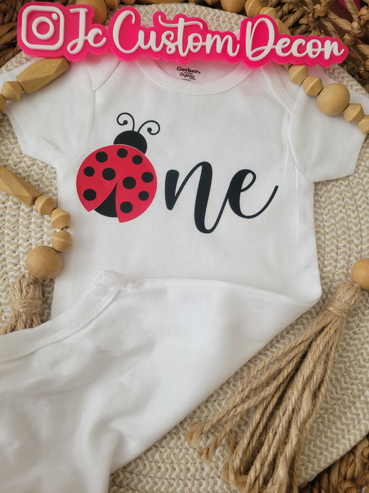 One Lady Bug Onesie