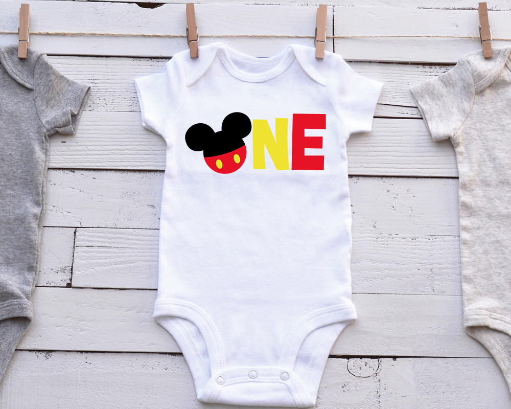 One Mickey Onesie