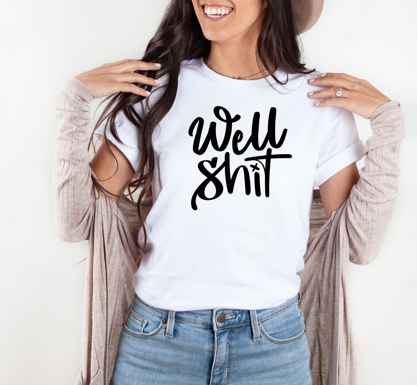 Well Shit Shirt-Funny Shit Tshirt-Adult humor shirt-Well shit