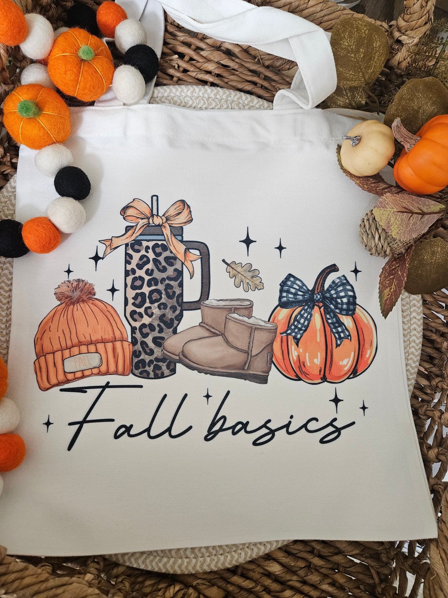 Fall Pumpkin Autumn tote bags-Coquette Pumpkin tote-Fall basics tote-Hello Pumpkin tote-Retro Pumpkin daisy tote-Cute Fall Autumn Tote bags