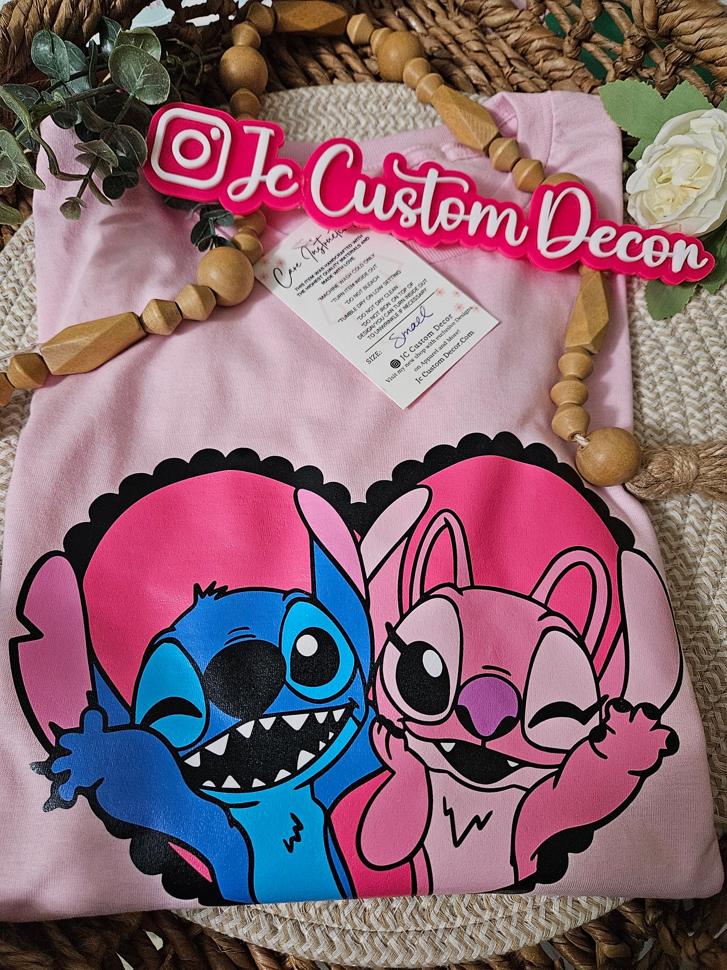 Valentines Day Stitch shirt-Stitch Kitty kawaii shirt-Stitch kitty shirt-Angel and Stitch Valentines crewneck-Cupid Stitch Valentines shirt