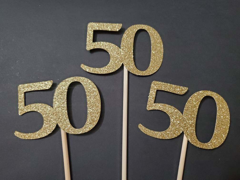 50th birthday-50 centerpiece-50 number centerpiece-age number centerpiece-birthday age centerpiece-50 age centerpiece-50number picks-50