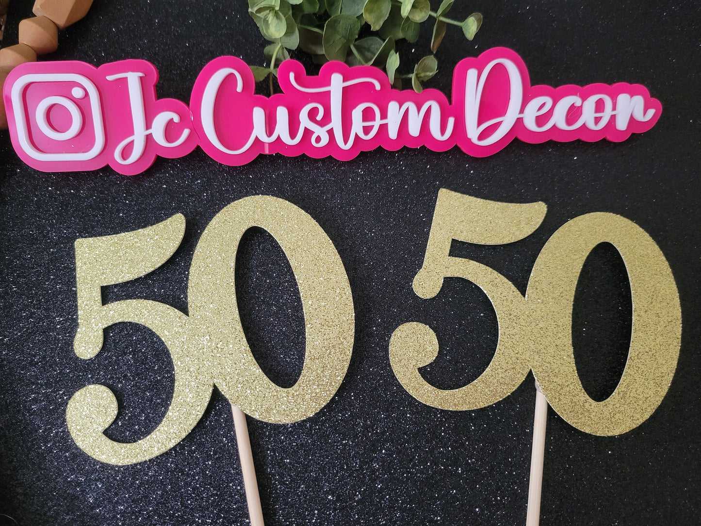 50 Age Centerpiece picks-50 Centerpiece picks-50th Wedding Anniversary picks-50th birthday Age Centerpiece picks-50 Picks-Age 50 picks-50